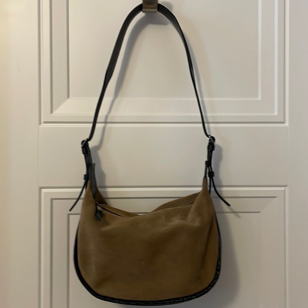 Zara Suede and Leather Bag